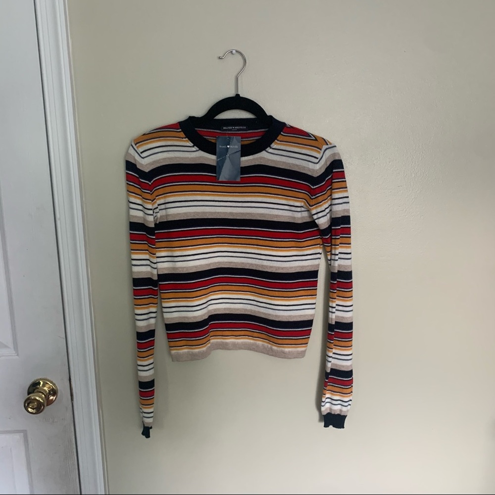 NWT Brandy Melville Striped Sweater